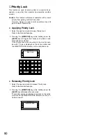 Preview for 76 page of Panasonic System 850 Operating Instructions Manual