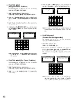 Preview for 79 page of Panasonic System 850 Operating Instructions Manual