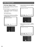 Preview for 86 page of Panasonic System 850 Operating Instructions Manual