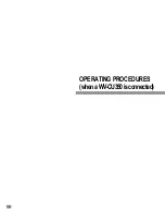 Preview for 94 page of Panasonic System 850 Operating Instructions Manual