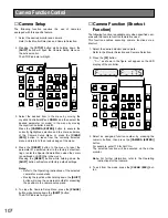 Preview for 102 page of Panasonic System 850 Operating Instructions Manual