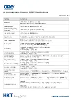 Preview for 1 page of Panasonic T-Mobile KX-HDV130 Quick Reference