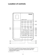 Предварительный просмотр 6 страницы Panasonic T7020B - KX - Digital Phone Reference Manual