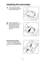 Предварительный просмотр 13 страницы Panasonic T7020B - KX - Digital Phone Reference Manual