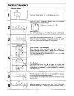 Предварительный просмотр 4 страницы Panasonic TC-1400Z Operating Instructions Manual