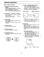 Предварительный просмотр 6 страницы Panasonic TC-1400Z Operating Instructions Manual