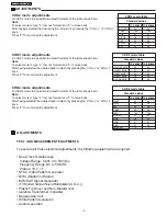 Предварительный просмотр 10 страницы Panasonic TC-14A04A Service Manual