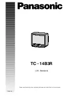 Panasonic TC-14B3R Instruction preview