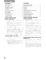 Предварительный просмотр 4 страницы Panasonic TC-14S3MC Service Manual