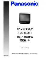 Panasonic TC-14S3R User Manual preview