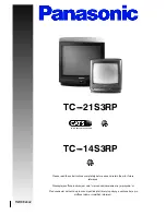 Panasonic TC-14S3RP User Manual preview