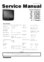 Panasonic TC-14S4RL Service Manual preview