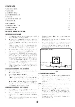 Предварительный просмотр 2 страницы Panasonic TC-14S4RL Service Manual