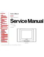 Предварительный просмотр 1 страницы Panasonic TC-14Z88RQ Service Manual