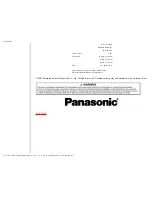 Предварительный просмотр 3 страницы Panasonic TC-14Z88RQ Service Manual