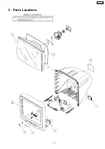 Предварительный просмотр 23 страницы Panasonic TC-14Z99R Service Manual