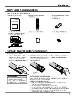 Preview for 7 page of Panasonic TC-15LV1L Operating Instructions Manual