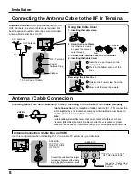 Preview for 8 page of Panasonic TC-15LV1L Operating Instructions Manual