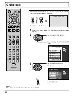 Preview for 20 page of Panasonic TC-15LV1L Operating Instructions Manual