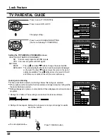 Preview for 32 page of Panasonic TC-15LV1L Operating Instructions Manual