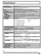 Preview for 63 page of Panasonic TC-15LV1L Operating Instructions Manual