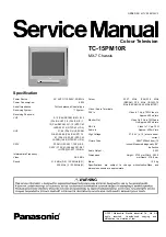 Panasonic TC-15PM10R Service Manual preview