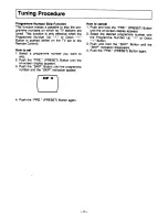 Preview for 5 page of Panasonic TC-2001ZR Operating Instructions Manual