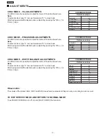 Предварительный просмотр 10 страницы Panasonic TC-20KL05P Service Manual