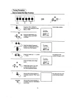 Preview for 14 page of Panasonic TC-20S10M2 Operating	 Instruction