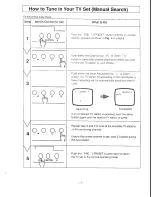 Preview for 8 page of Panasonic TC-21E1M Operating Instructions Manual