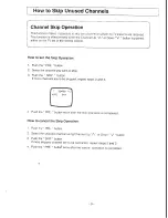 Preview for 10 page of Panasonic TC-21E1M Operating Instructions Manual