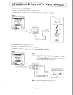 Preview for 15 page of Panasonic TC-21E1M Operating Instructions Manual