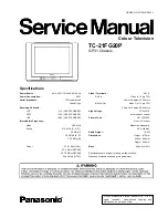 Panasonic TC-21FG20P Service Manual preview