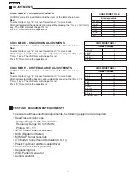 Предварительный просмотр 10 страницы Panasonic TC-21FJ30LA Service Manual