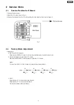 Предварительный просмотр 5 страницы Panasonic TC-21FX20RG Service Manual