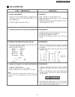 Предварительный просмотр 23 страницы Panasonic TC-21FX30LA Service Manual