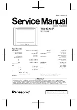 Panasonic TC-21GX30P Service Manual preview