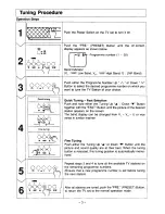 Предварительный просмотр 4 страницы Panasonic TC-21L1Z Operating Instructions Manual