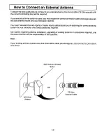 Preview for 4 page of Panasonic TC-21L4Z Operating Instructions Manual