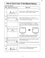 Preview for 8 page of Panasonic TC-21L4Z Operating Instructions Manual