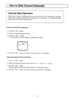 Preview for 10 page of Panasonic TC-21L4Z Operating Instructions Manual