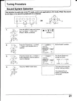 Предварительный просмотр 21 страницы Panasonic TC-21PM50Z Operating Instructions Manual