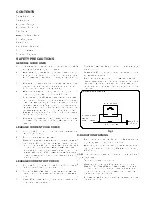 Предварительный просмотр 2 страницы Panasonic TC-21S3R Service Manual