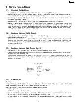 Предварительный просмотр 3 страницы Panasonic TC-21Z99R Service Manual