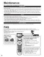 Preview for 28 page of Panasonic TC-23LX60, TC-26LX60C, TC-26LX60L, TC-32LX60C, TC-32LX60L Operating Instructions Manual