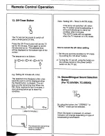 Предварительный просмотр 22 страницы Panasonic TC-2550R Operating Instructions Manual