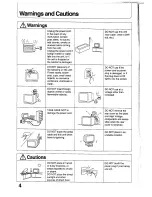 Предварительный просмотр 4 страницы Panasonic TC-25AS1R Operating Instructions Manual