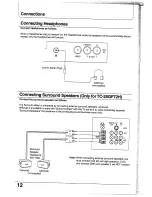 Предварительный просмотр 12 страницы Panasonic TC-25AS1R Operating Instructions Manual