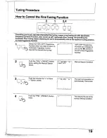 Предварительный просмотр 19 страницы Panasonic TC-25AS1R Operating Instructions Manual