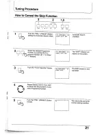 Предварительный просмотр 21 страницы Panasonic TC-25AS1R Operating Instructions Manual